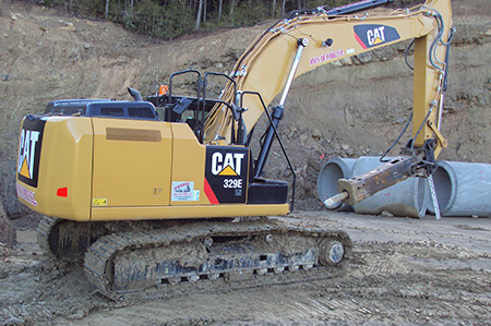 Retroexcavadora CAT 329